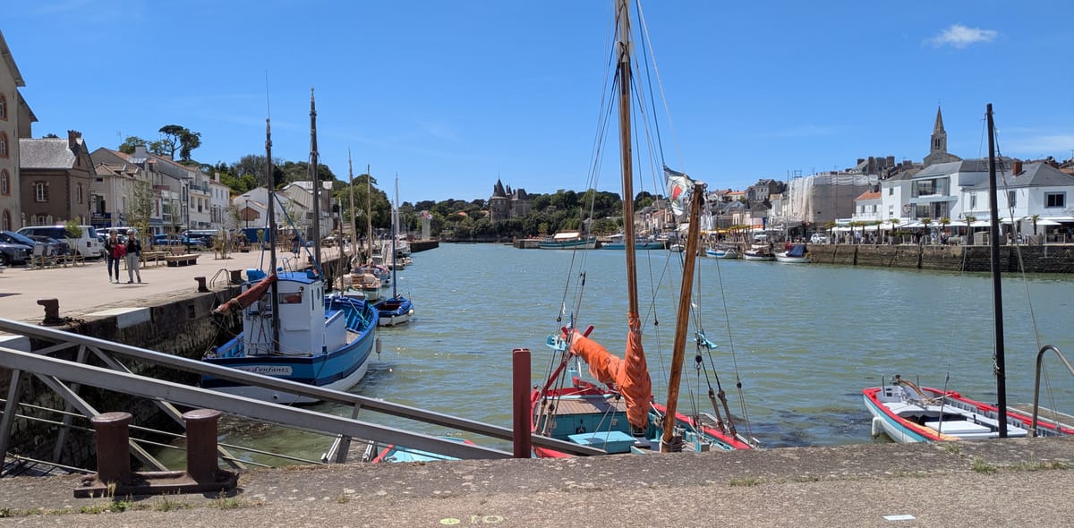 Pornic, Where Nature, Nostalgia, and a Rogue British Phone Box Collide
