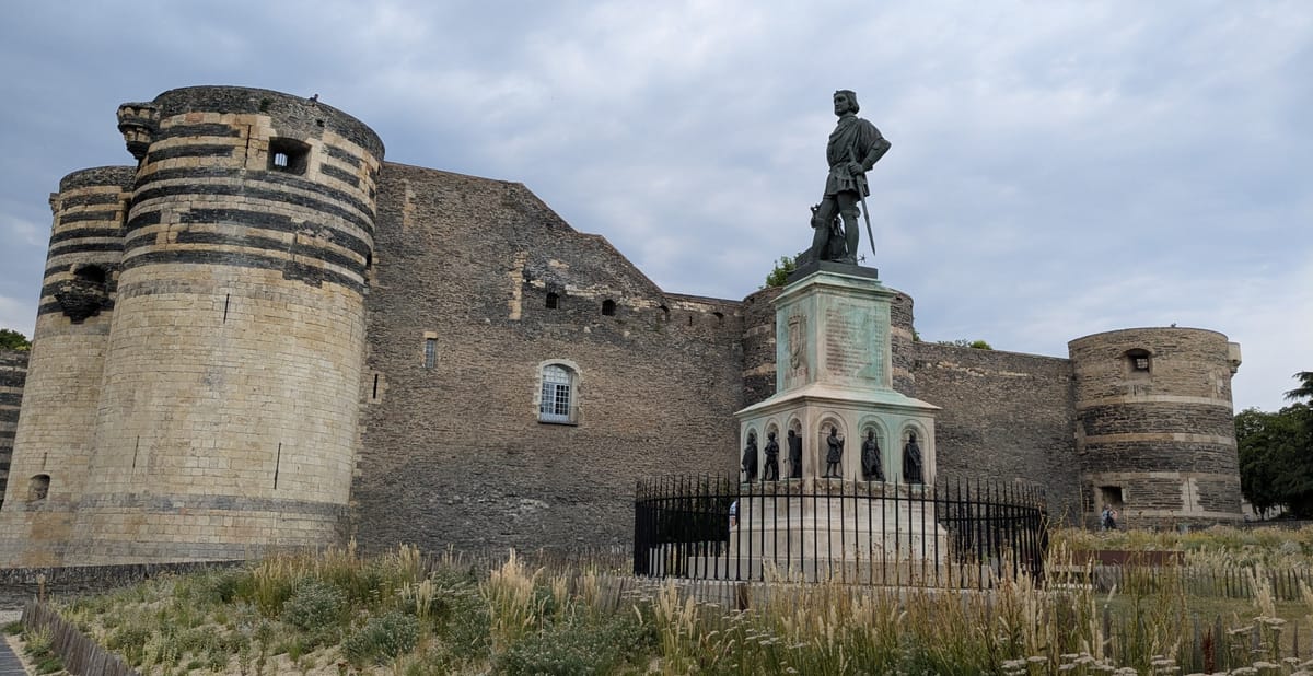 Angers, Where We Cycled, Gawked, and Pretended to Be Cultured