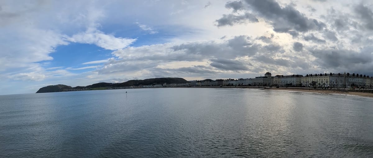 Llandudno from the Pier