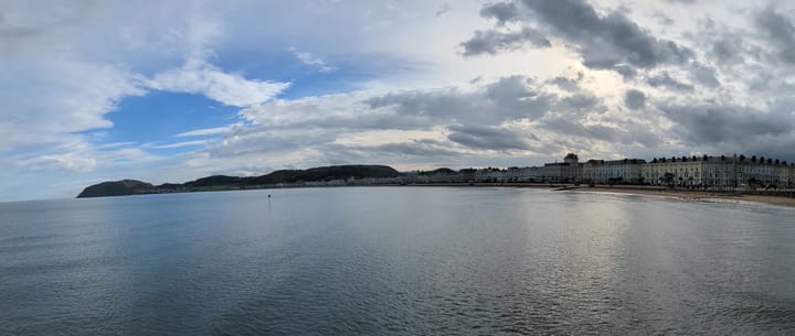 Llandudno from the Pier
