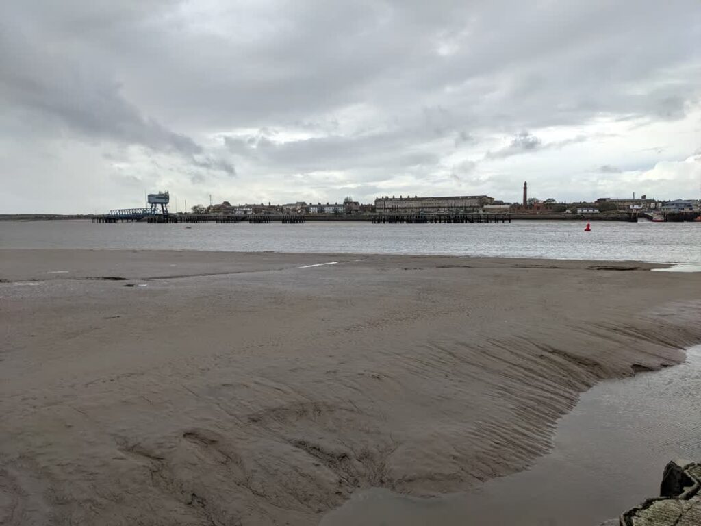Knott End-On-Sea estuary