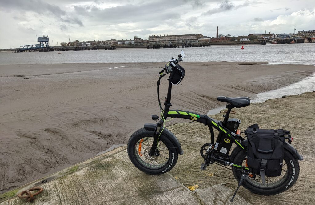 Knott End on Sea estuary