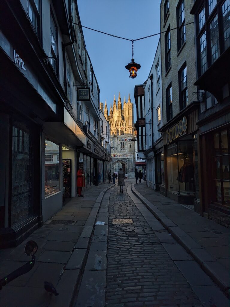 Canterbury cathedral high street