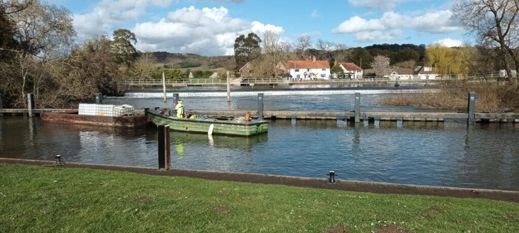 The weir at Henley on Thames