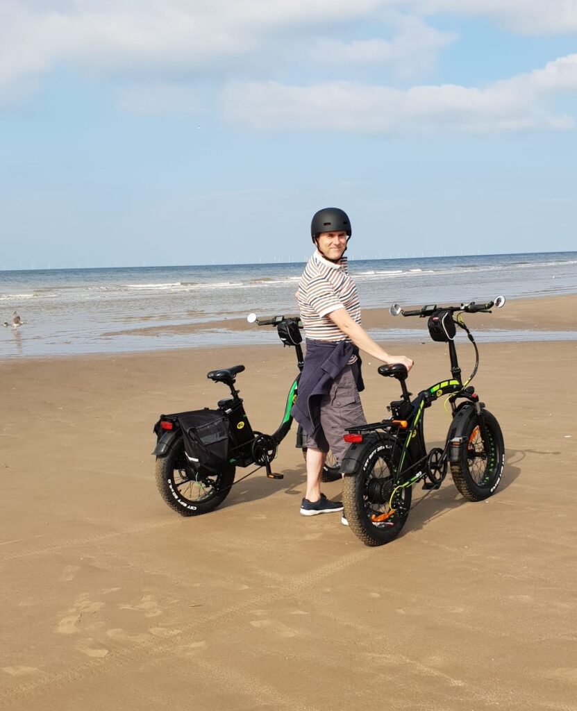 Ebike on the beach
