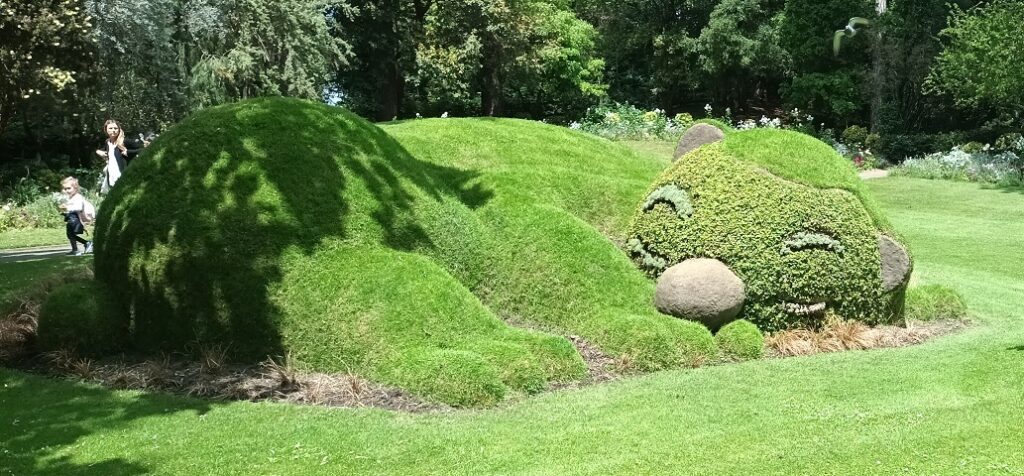 Nantes gardens view