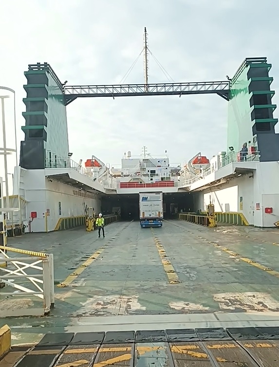 Dover Ferry Boarding