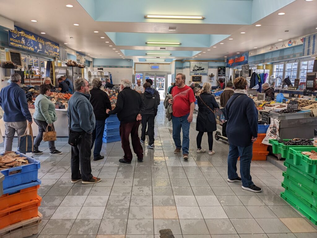 Local fish market