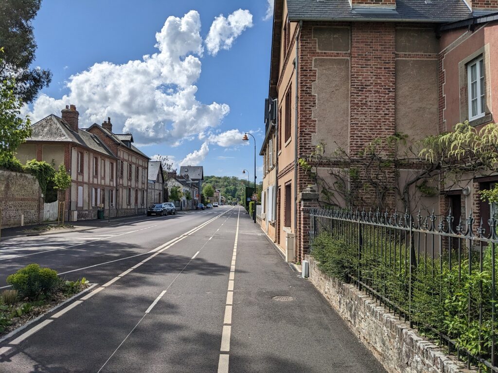 On route to Honfleur