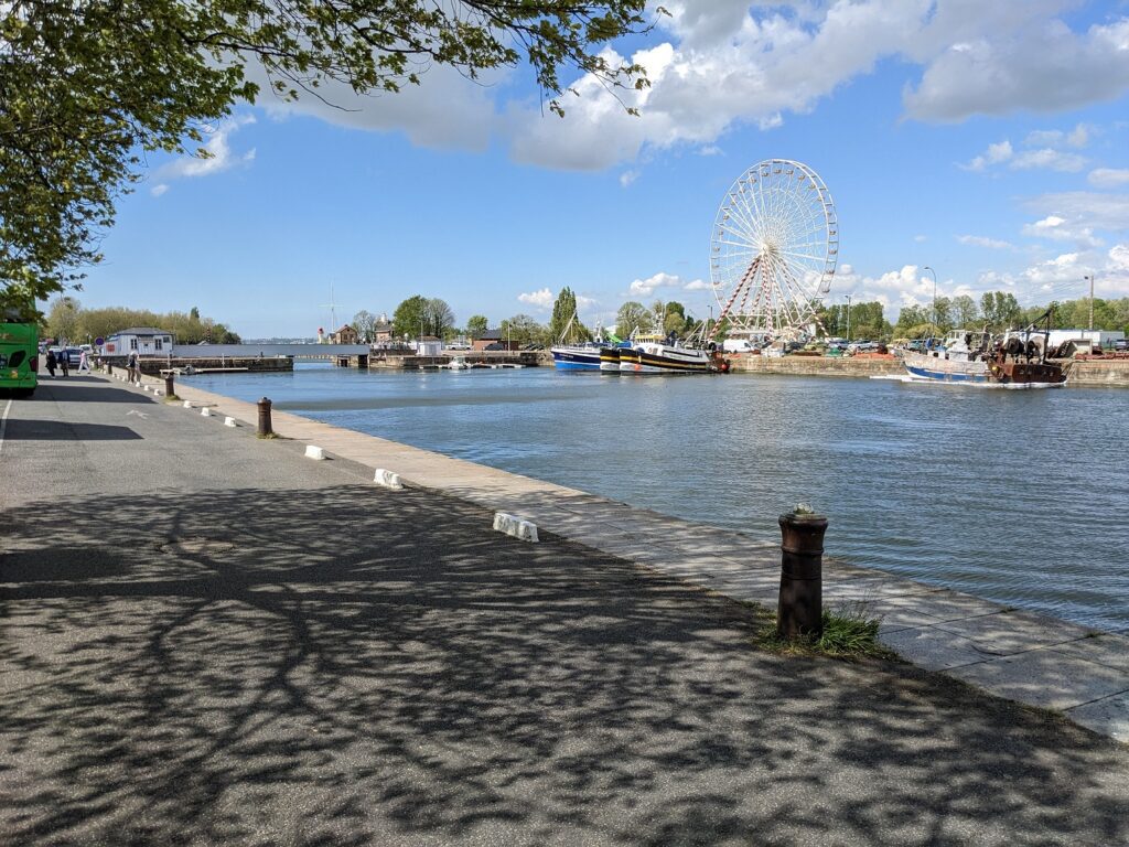 Entering Honfleur