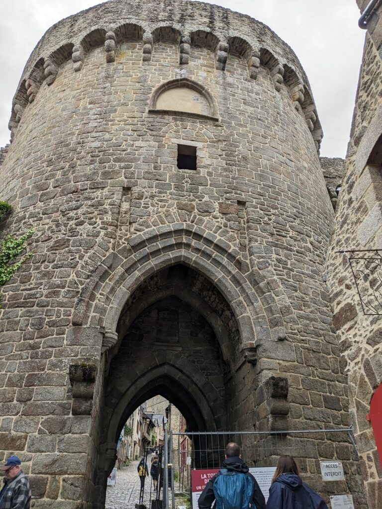Dinan gated entrance