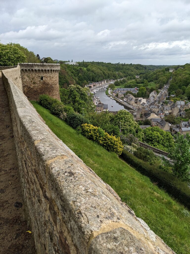 View from Dinan city walls