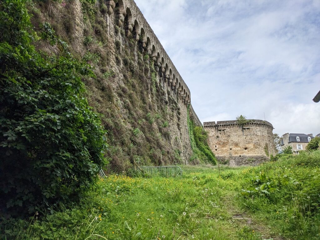 Dinan city walls