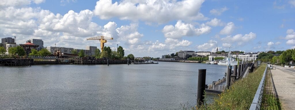 Nantes river view