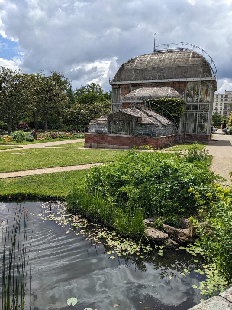 Nantes gardens view
