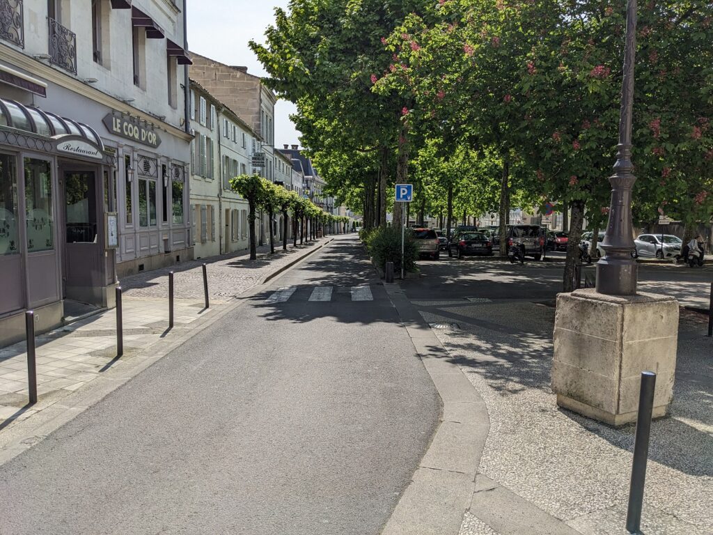 Cognac town sights