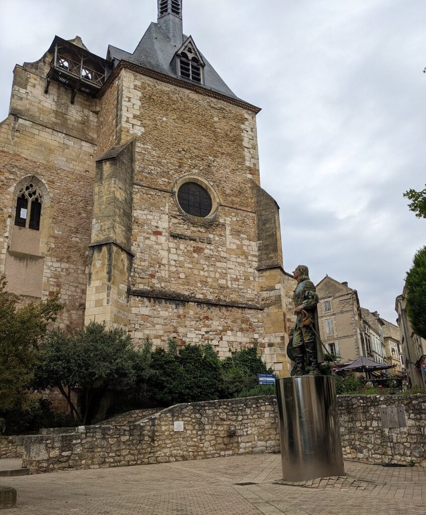 Cyrano de Bergerac at Eglise St Jacques Ie Mageur