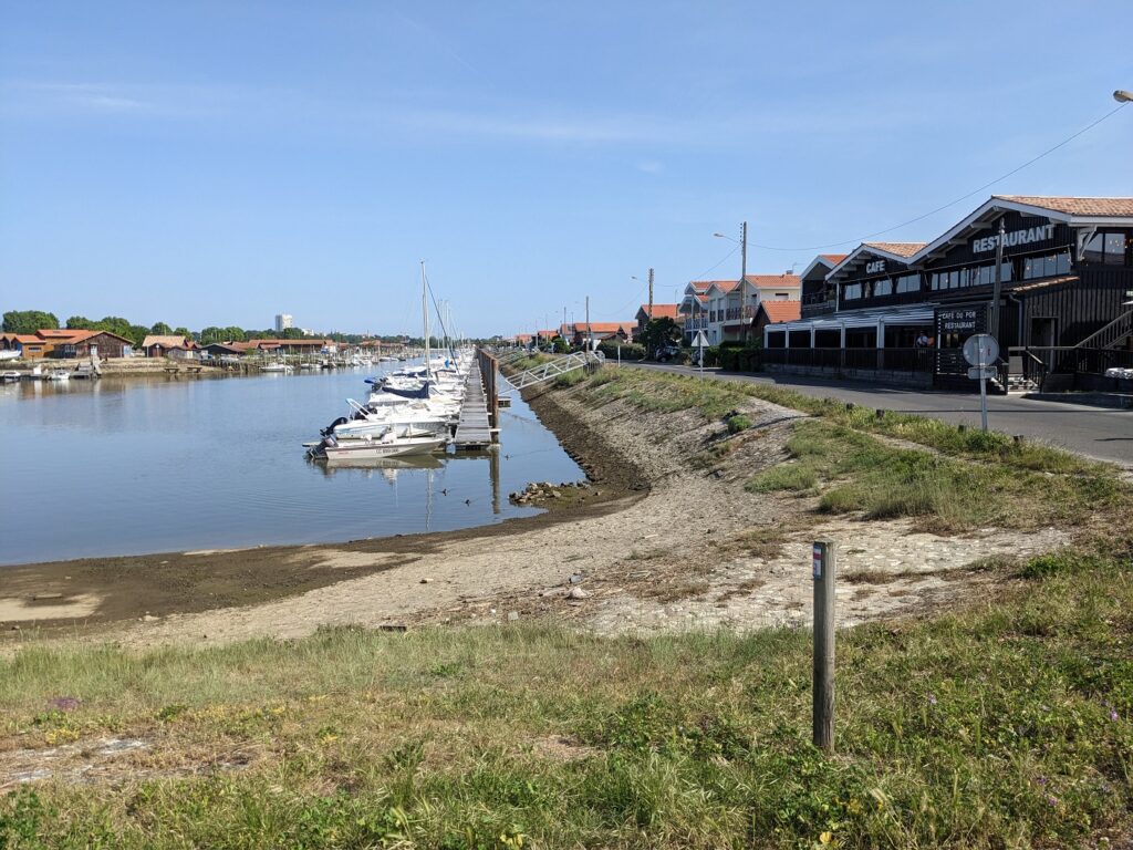 the route to Arcachon