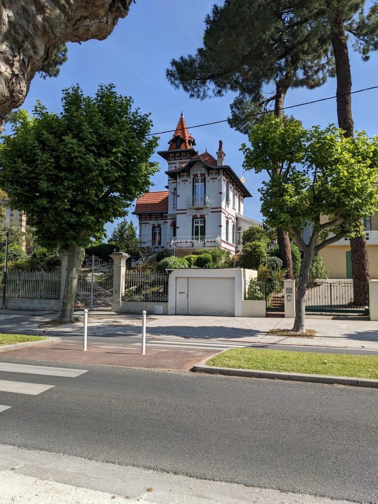 the route to Arcachon
