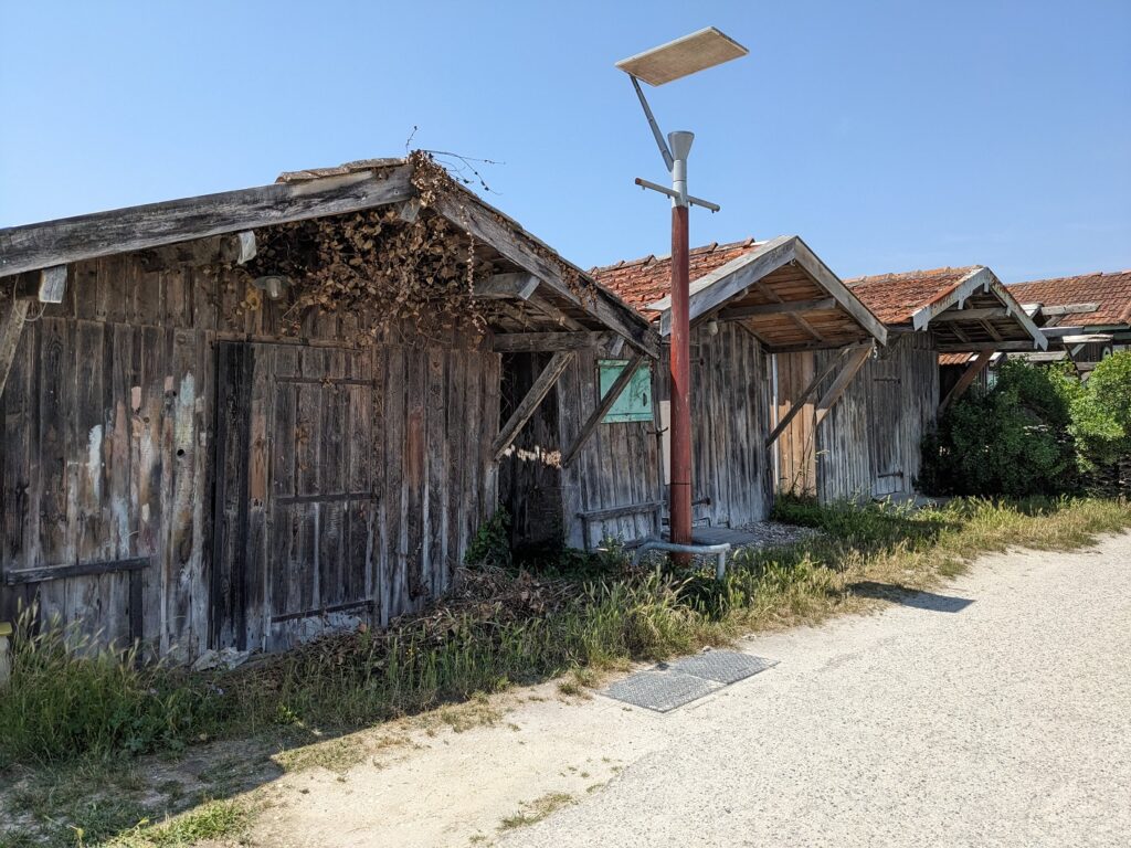 the route to Gujan-Mestras