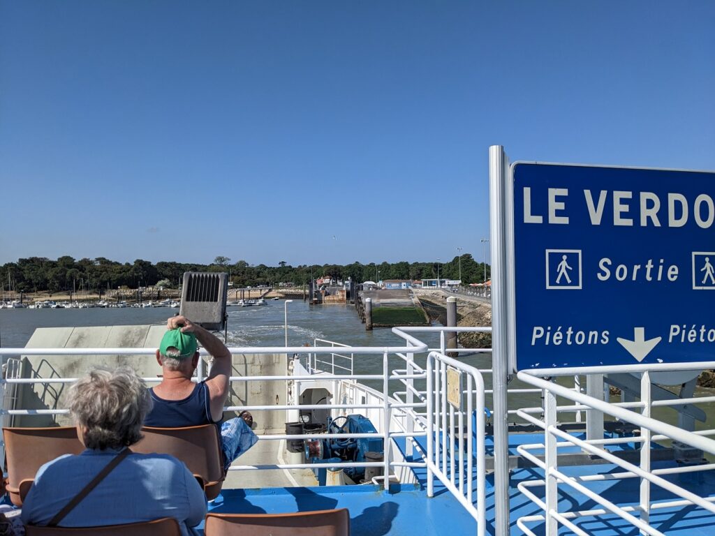 Ferry into Royan Point de Grave