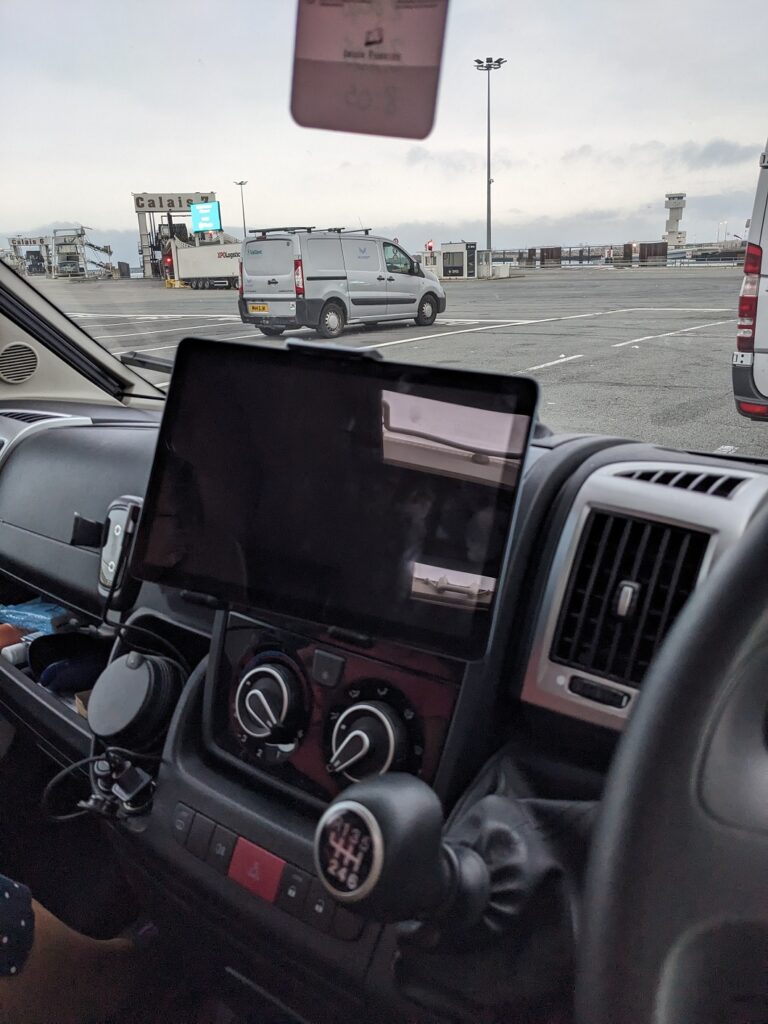 Calais ferry port