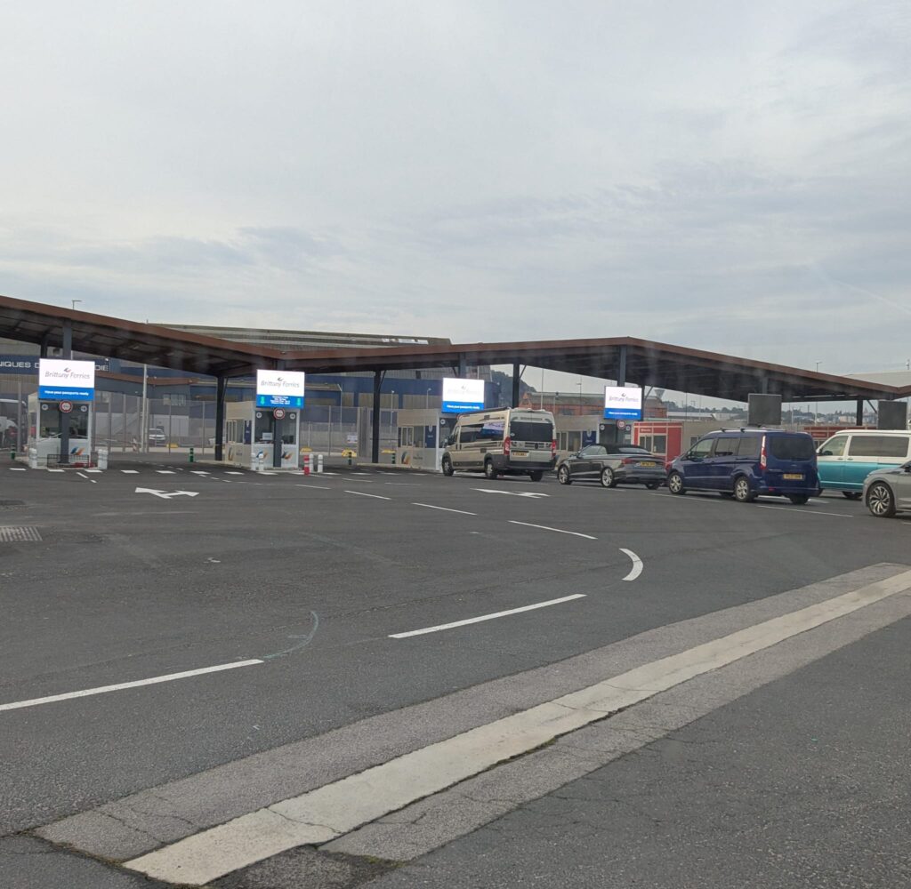 Cherbourg ferry terminal