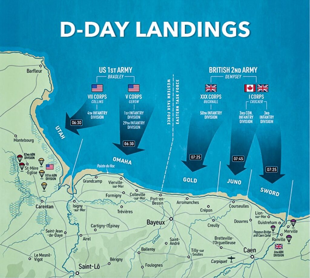 D-Day-landing-beaches-map